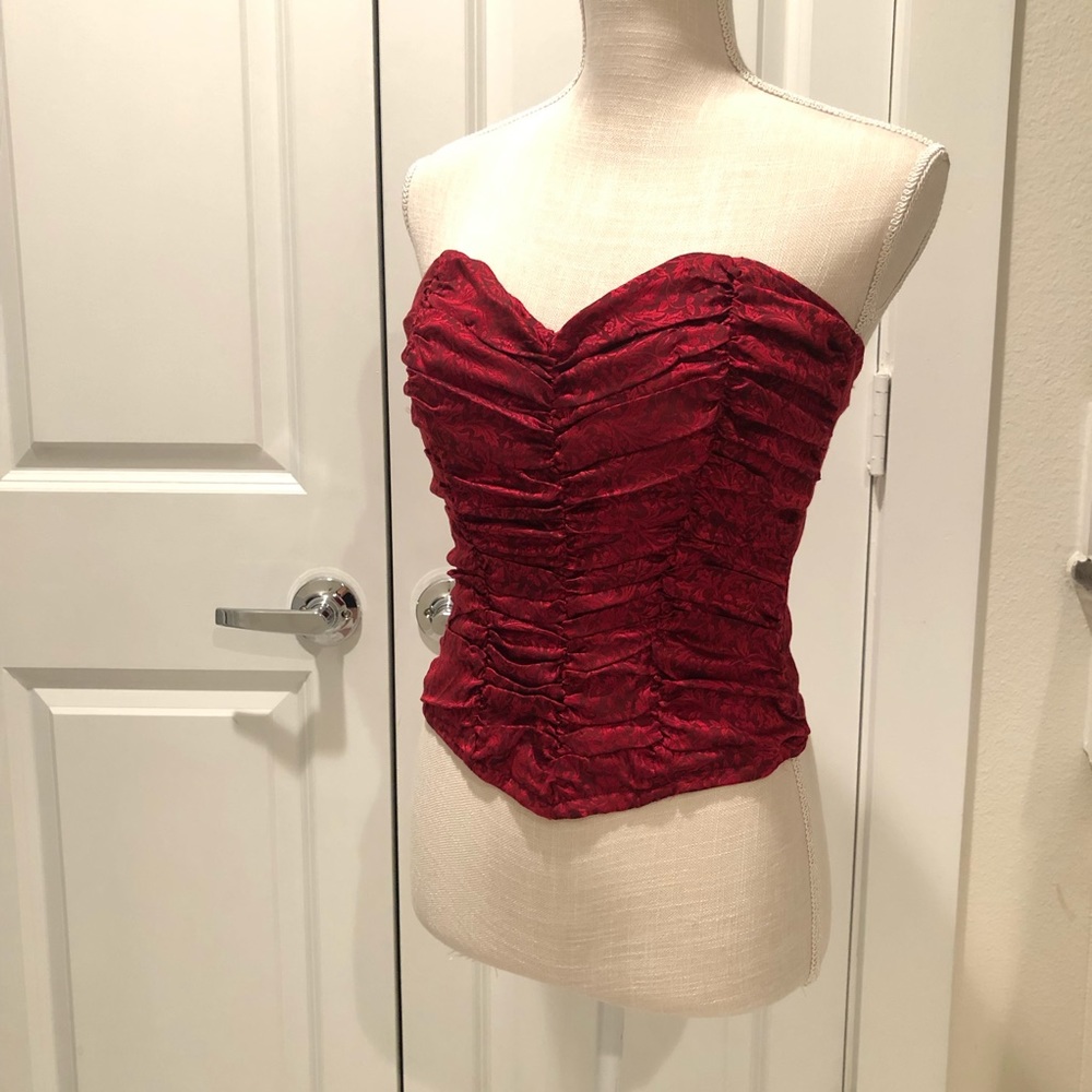 Jeune Europe Red Vintage Corset